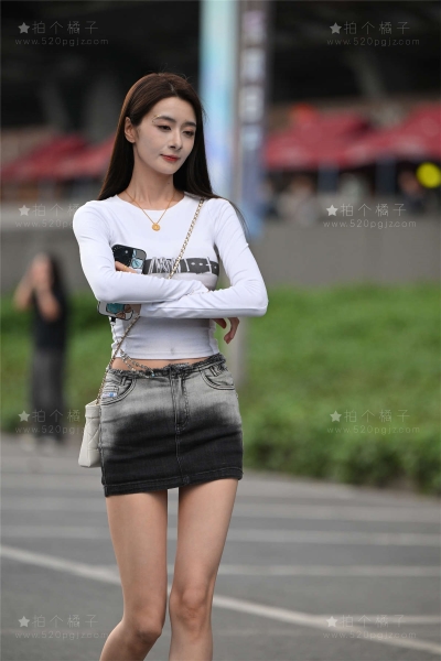 J807 牛仔裙的舒适美